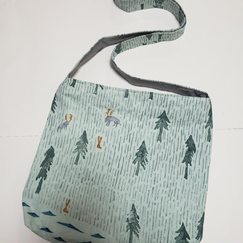 one day 】 ミナペルホネン 斜めかけバッグ ショルダーバッグ ブルー