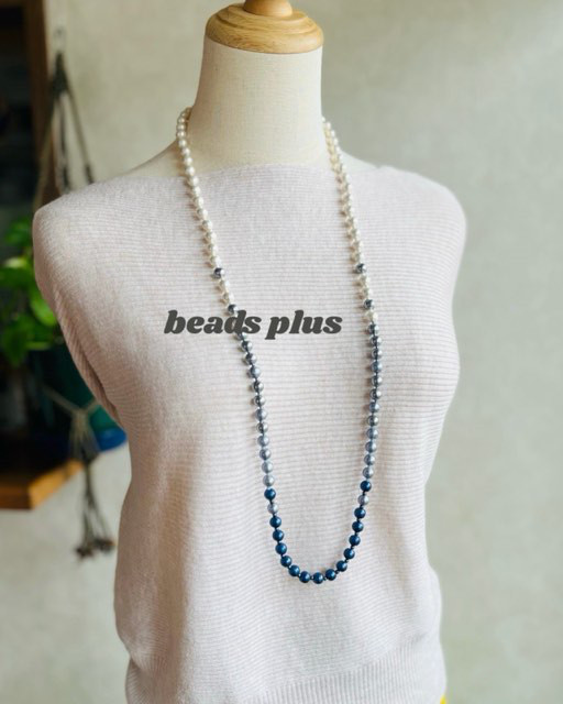 コットンパールグラデーションブルー