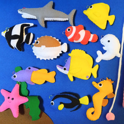 フェルトおさかなつり☆miumiu フェルトおさかなつり☆miumiu様専用 - メルカリ