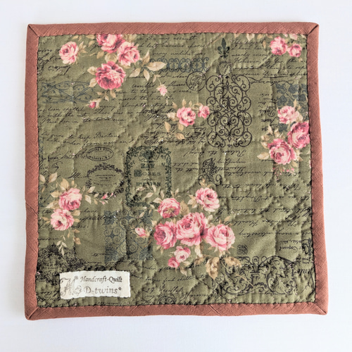 レトロ可愛い☆パッチワークキルトタペストリー タペストリー・壁掛け