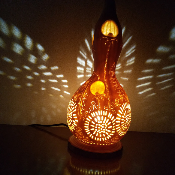 ひょうたんランプ  電気スタンド 間接照明 ひょうたんランプ 照明 間接照明 スタンドライト・テーブル