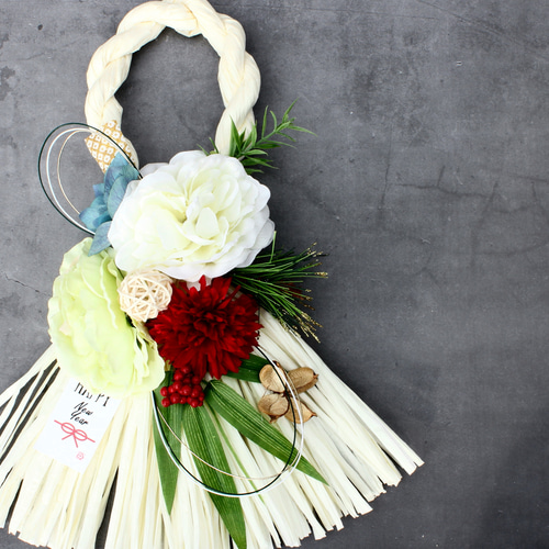 ☆*再販1点☆上品お正月しめ縄飾りリリース G しめ縄・しめ飾り Danke