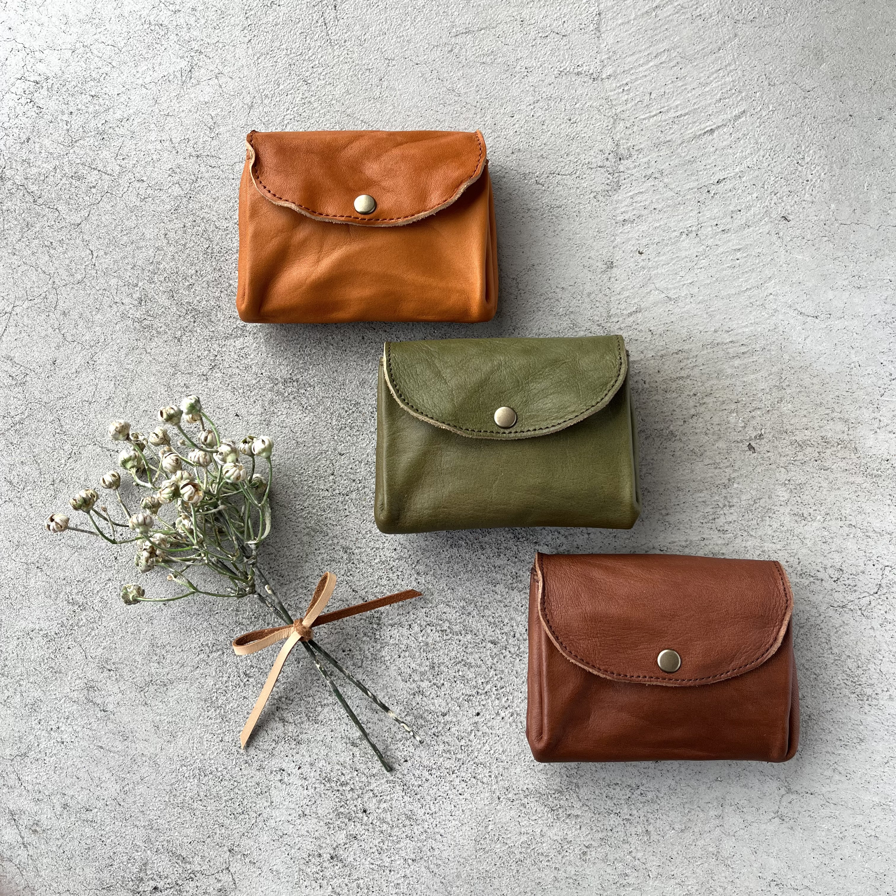 ジャバラ ミニ財布 【限定品】 栃木レザーウォッシュ加工