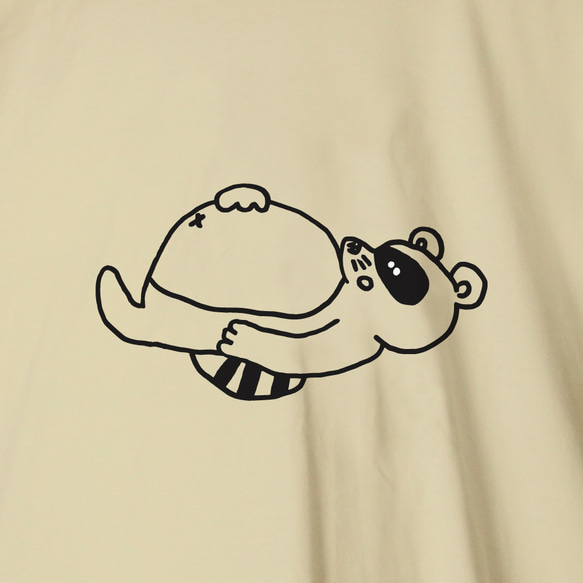 まんぷく」自堕落たぬきTシャツ Tシャツ TAKUMI KOBO 通販 12671480