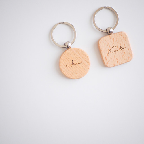 オリジナルネームキーホルダー〈name key ring5〉 お名前キーホルダー