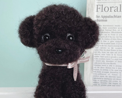 見本品 ハロウィーン 羊毛フェルトトイプードル トイプードル 羊毛フェルト ハロウィンとトイプードル - メルカリ