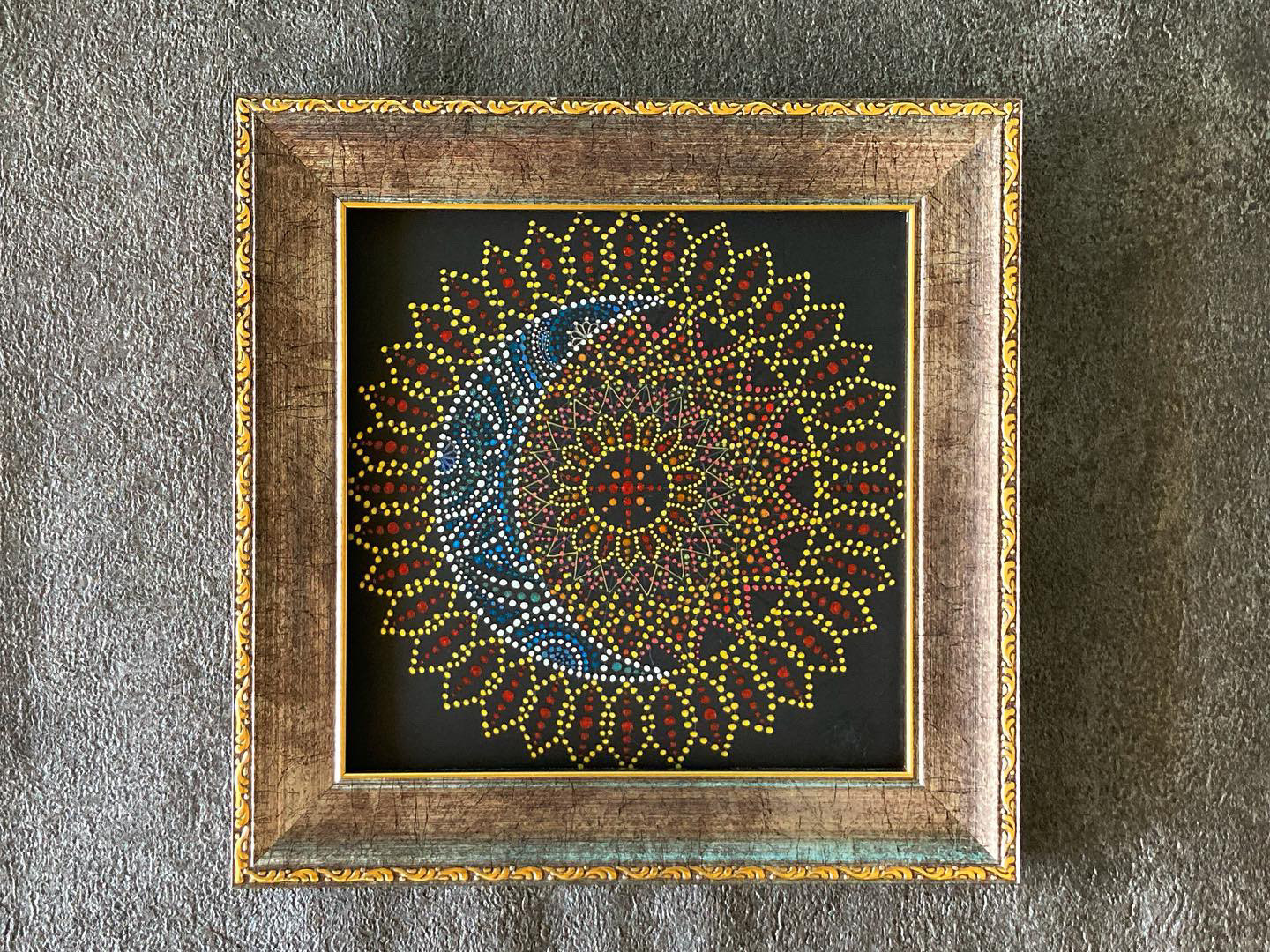 月と太陽　絵画3点 月と太陽 | 大阪市中央区にあるアトリエ中大江公園前