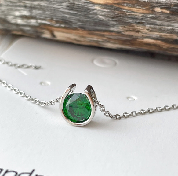 GARNI ネックレス　馬蹄　アクセサリー Silver925 馬蹄ネックレス | シンプル - Ceskariko