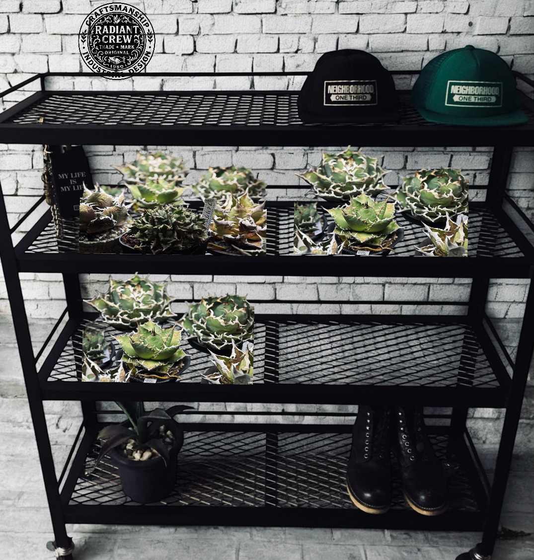 アイアンシェルフ　w1000×h1000