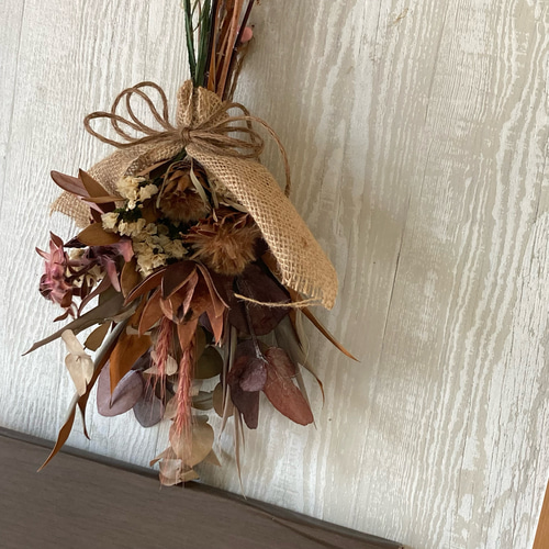 再販]ドライフラワースワッグ(ユーカリ) ドライフラワー E－Lake 通販