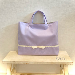 合皮のグレージュトートバック トートバッグ kzrin 通販