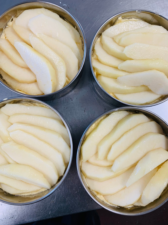 大玉国産洋梨マルゲリットマリーラのケーキ 5枚目の画像