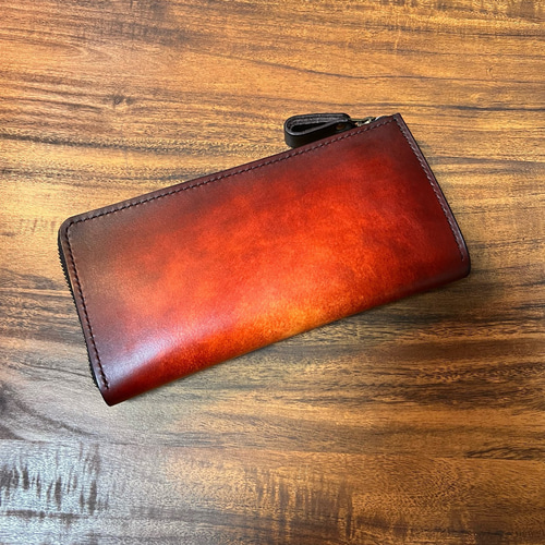 HERZ⭐︎L字ファスナー長財布⭐︎キャメル HERZ（ヘルツ）の財布の