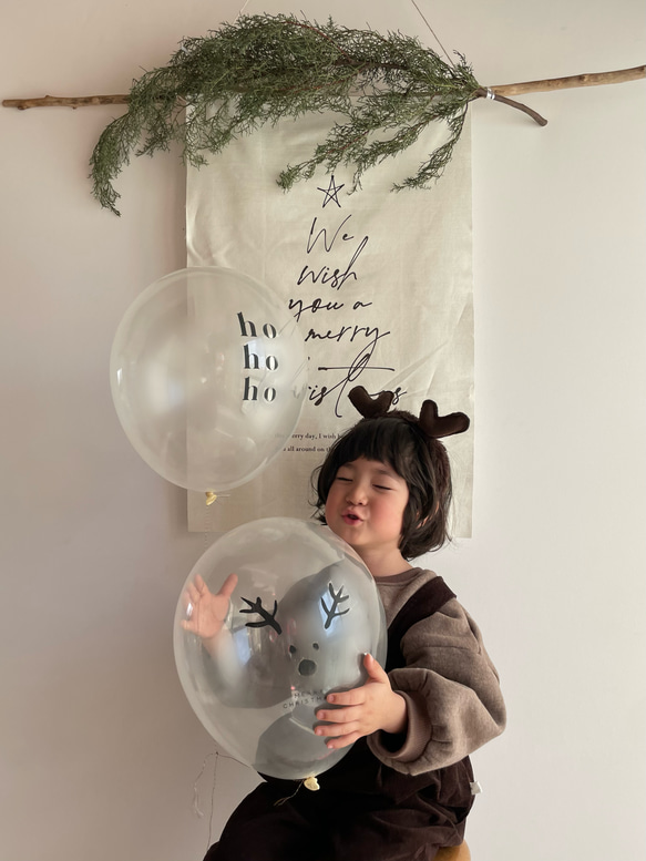 〈Balloon〉Christmas 風船（2個set） | クリスマス 8枚目の画像