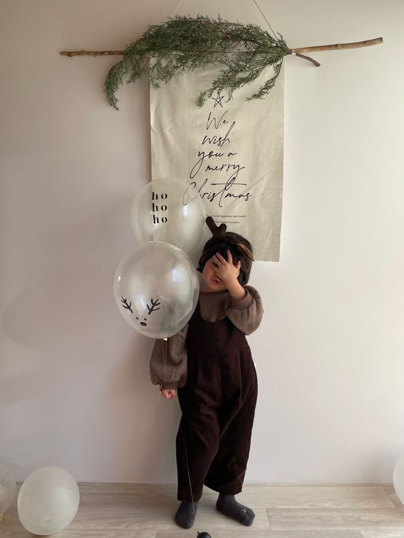 〈Balloon〉Christmas 風船（2個set） | クリスマス 7枚目の画像