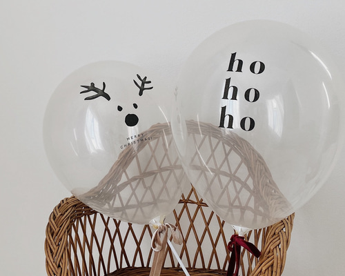 Balloon〉Christmas 風船（2個set） | クリスマス ガーランド awins.co
