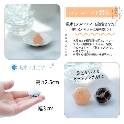 ランさまオーダー＊白蛇抜け殻入り＊盛り塩オルゴナイト ランさまオーダー＊白蛇抜け殻入り＊盛り塩オルゴナイト 【公式通販】