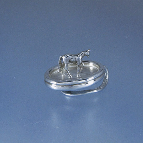 シルバー 0.950 魚エンブレム アンティークケース コレクション