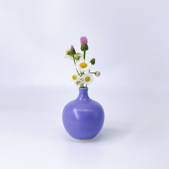 再次上架* 淡紫色花瓶✨ 花瓶・花器工房楷的作品12697286｜Creema