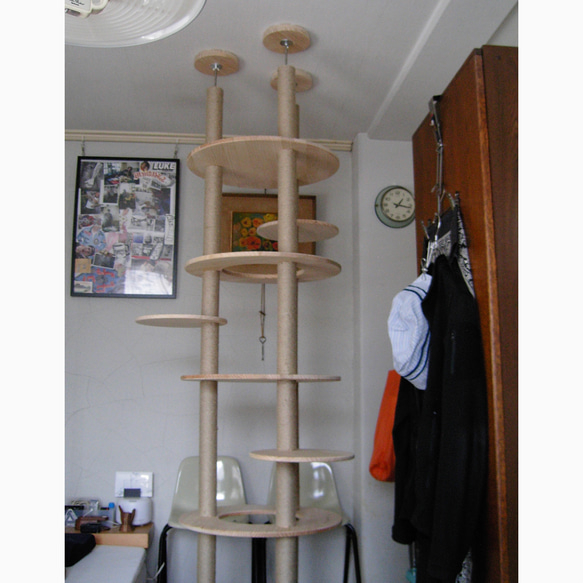 受注生産 職人手作り キャットタワー 猫家具 家具 ペット