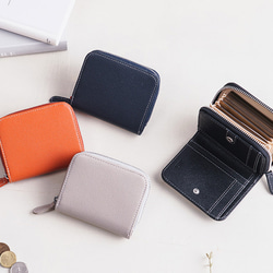 小物 chi.wata small wallet small wallet【ピンクゴールド】 三つ折り財布 chi.wata 通販
