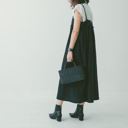 型紙】タック&ギャザーのキャミソール型ワンピース(FBOP-01)パターン