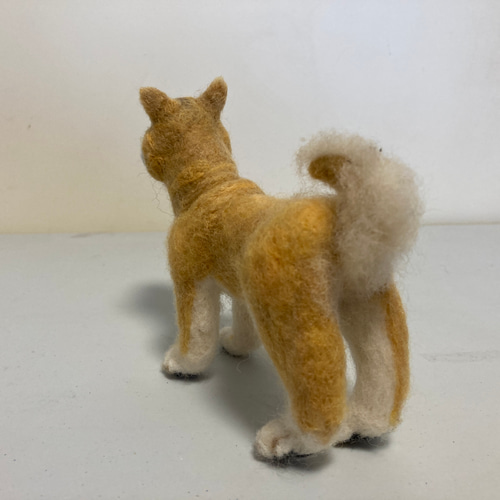 羊毛フェルト 柴犬 羊毛フェルト kanken 通販 12700905｜Creema