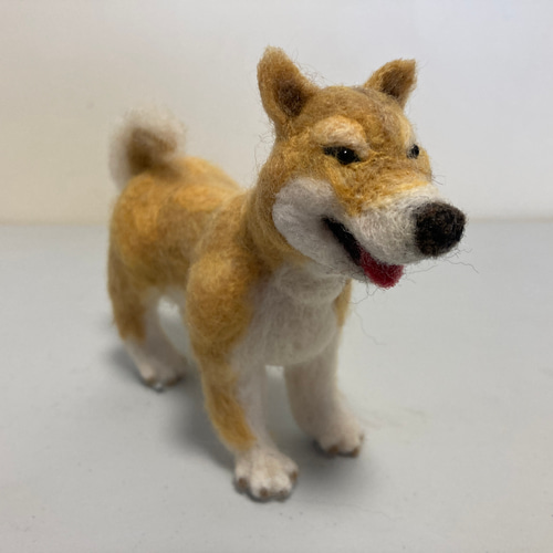 柴犬 羊毛フェルト ハンドメイド No.35 - メルカリ