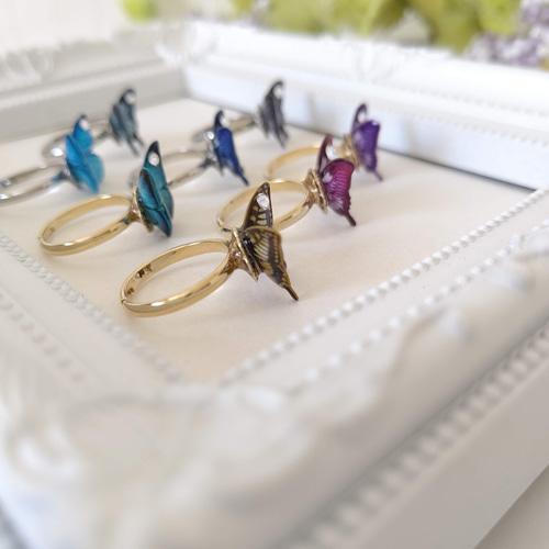 専用★新品◆K18YG 蝶々モチーフリング 6号 ピンキーにも//バタフライ 専用☆新品◇K18YG 蝶々モチーフリング 6号 ピンキーにも//バタフライ