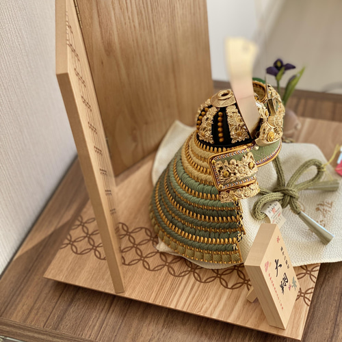 五月人形】【コンパクト】【端午の節句】【平台飾り】 松刀