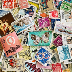 外國郵票/舊郵票A100張｜古董/復古 第2張的照片