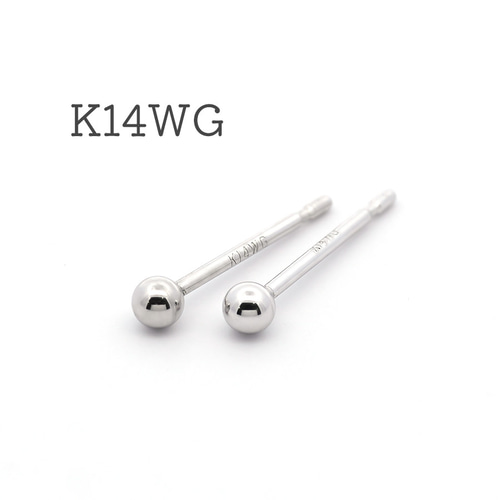 K18 ピアス ボール 2mm 丸玉 18金 18k スタッドピアス K18YG