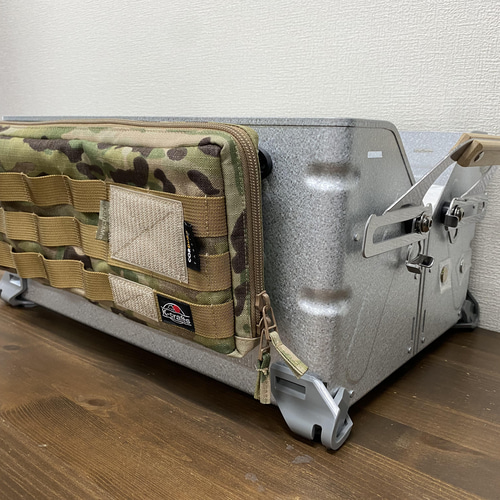 値下します　h&o bycruise シェルコン25 用サイドバッグ　マルチカム K-crafts シェルコン25用 サイドバック その他ケース kiyookaSW