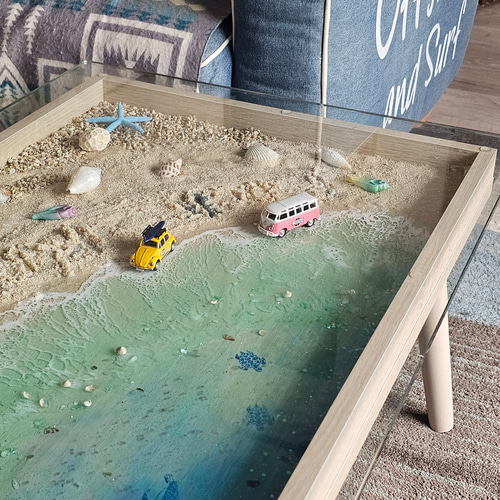 受注生産 海を感じるレジンテーブル ビーチラグーン 海を感じる 受注生産 海を感じるレジンテーブル ビーチラグーン 海を感じる