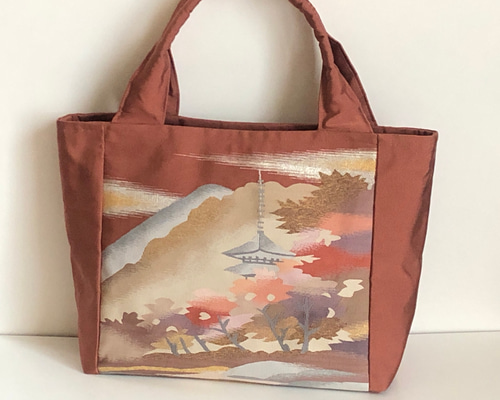 帯、着物、❣️ややコンパクト❣️リメイクトートバック(美品) 楽天市場】帯リメイク トートバッグ 縦型 A4ファイル おしゃれ