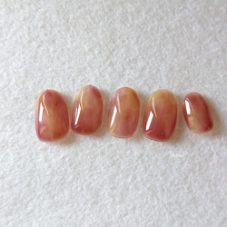 もやもやネイル ネイルチップ ニュアンスネイル シンプルネイル 秋 冬