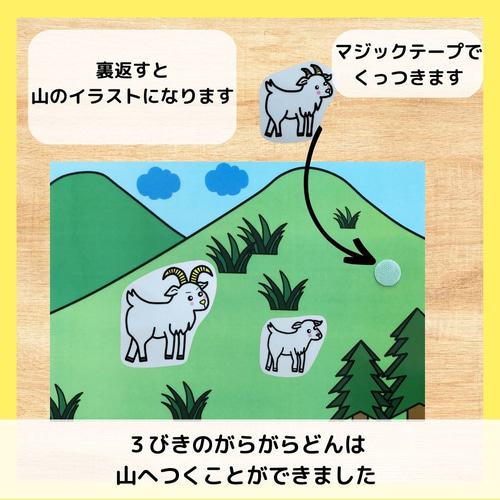 3びきのやぎのがらがらどん 三匹 トロル 保育教材 シアター 保育