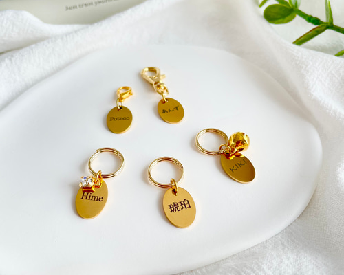 18金製 ネックレス チャーム 約9.2mm x 約14mm 18金製 ネックレス チャーム 約9.2mm x 約14mm