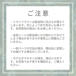 E15 剣つまみとかすみ草の髪飾り　白 10枚目の画像