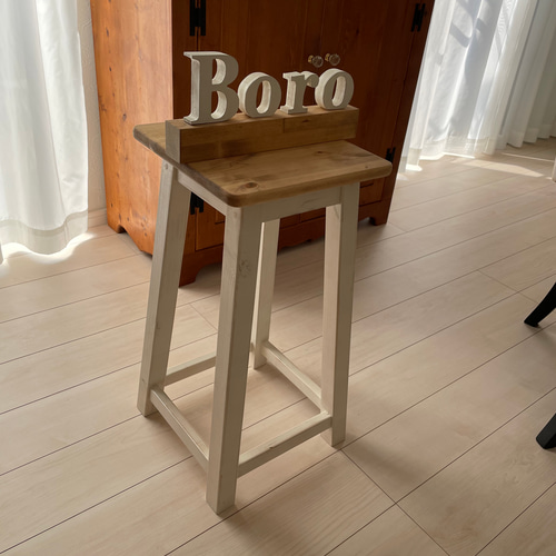 花台 チェアー シャビー 加湿器スタンド 消毒液スタンド 観葉植物 椅子