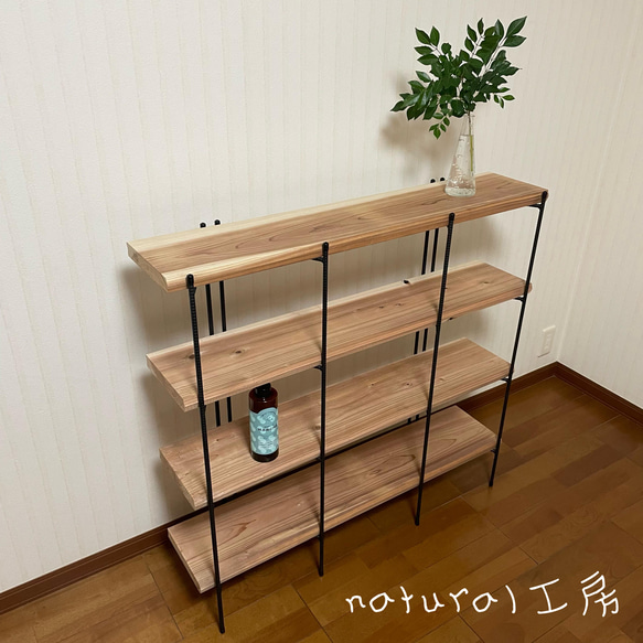 マルシェ • 展示販売に♪ アイアンラック ディスプレイ まわる