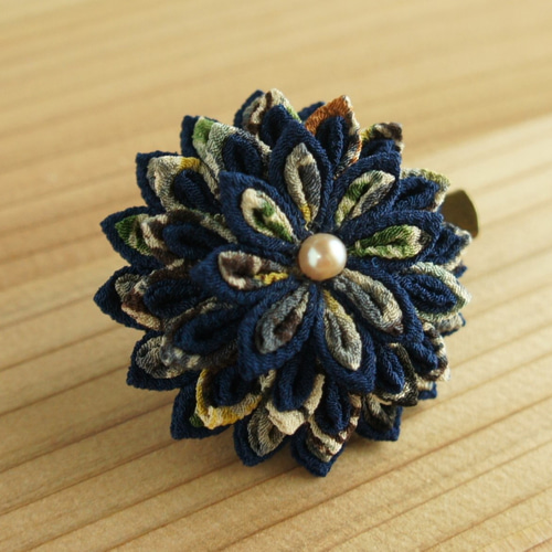 ♡ちりめん細工〜金魚〜♡ベビーヘアクリップ 【公式通販】