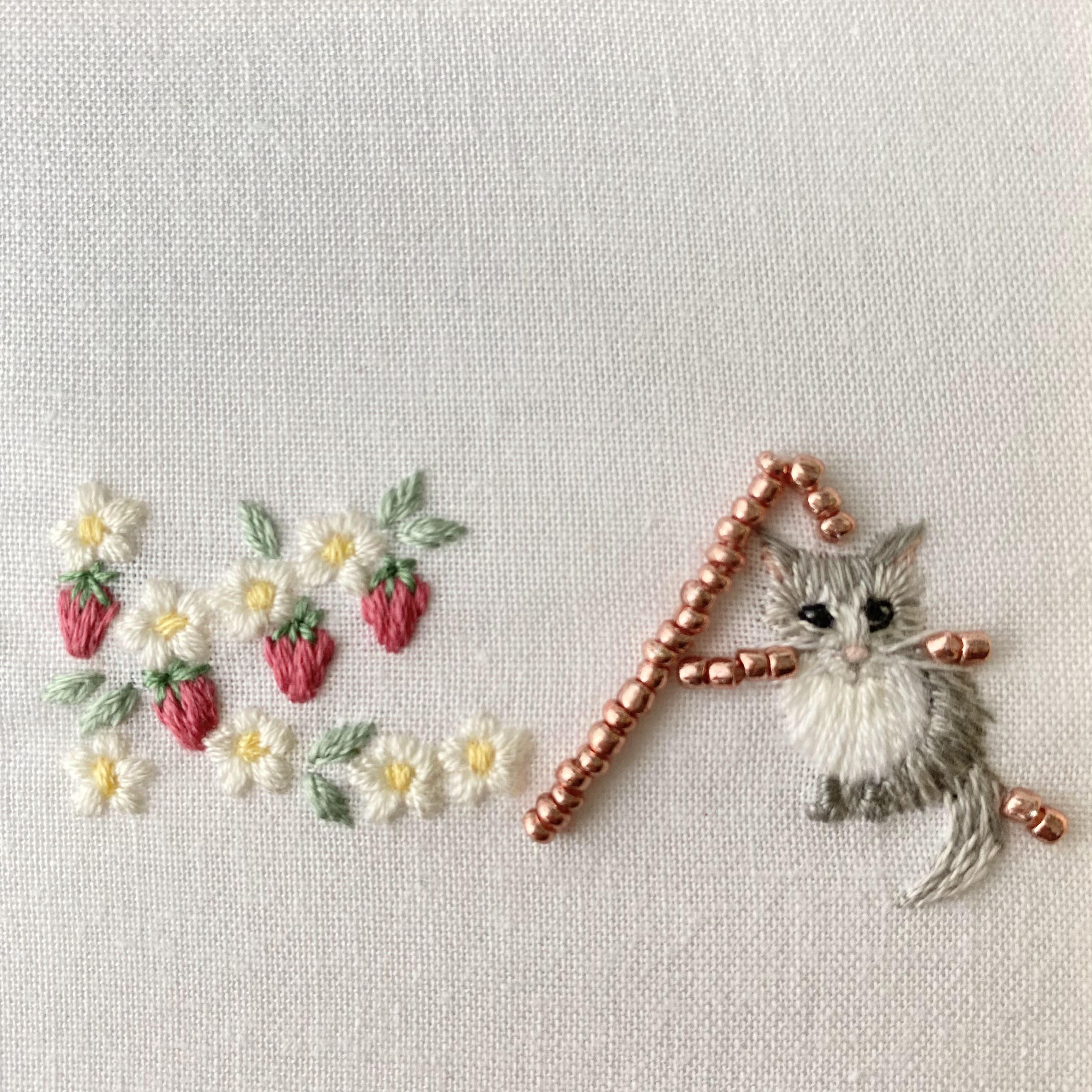 命名書　刺繍　A5サイズ　受注製作　ネームボード　ベビーボード　バースボード