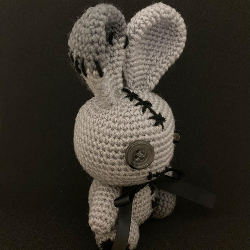 優*定様 ハンドメイドあみぐるみ　ツギハギうさぎ　ゾンビちゃん 優*定様 ハンドメイドあみぐるみ ツギハギうさぎ ゾンビちゃん