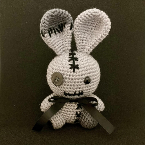 翌日発送】再販⭐︎ゾンビうさぎのあみぐるみ あみぐるみ m craft