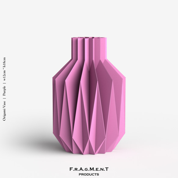 【10色展開】Origami Vase / ドライフラワー用花瓶  / オリジナルギフト 9枚目の画像