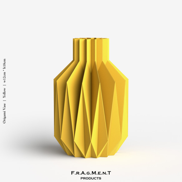 【10色展開】Origami Vase / ドライフラワー用花瓶  / オリジナルギフト 11枚目の画像