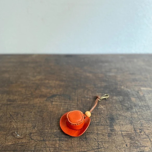 ミニチュアキーホルダー 本革ハット ハット 京都山本製革店 通販