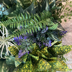 光触媒　人工観葉植物　ウォールグリーン　造花　アレンジ4020 6枚目の画像