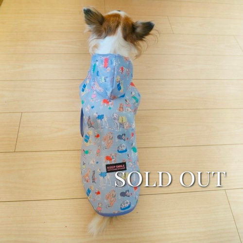 キャスキッドソン ハンドメイド 犬用レインコート レインコート